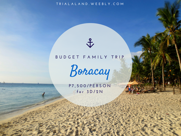 Budget Family Trip to Boracay